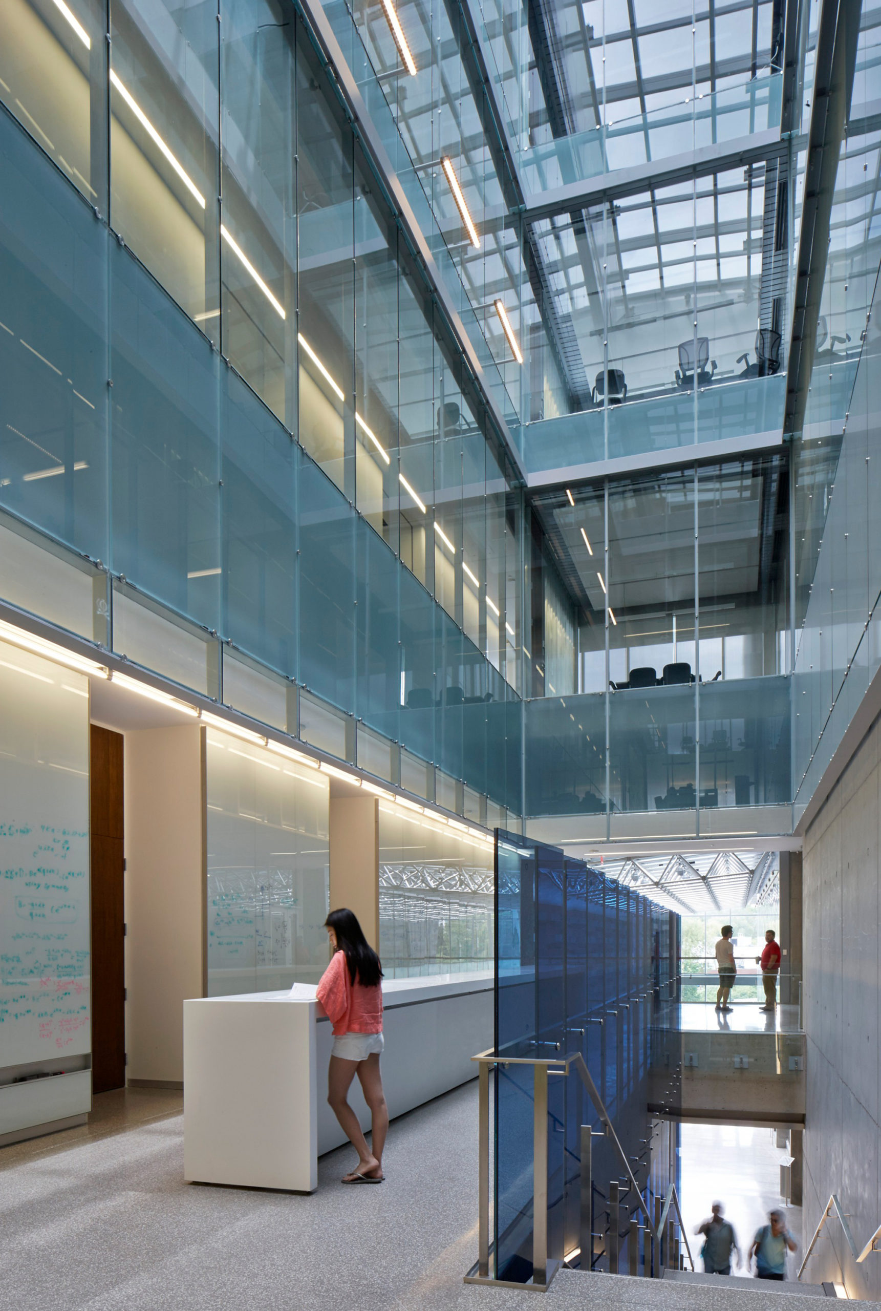 atrium with stair