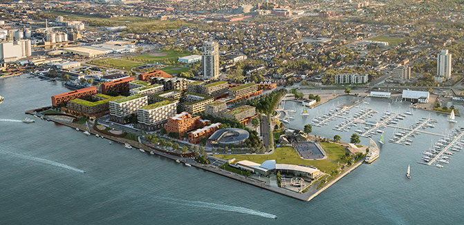 Waterfront Shores Condos - Outdoor Skating Rink at Pier 8